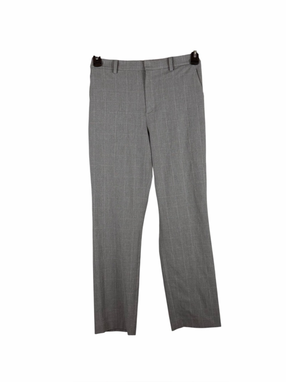 Uniqlo Gray Windowpane Dress Pants Size Small